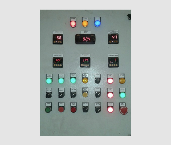 Fluidized Bed Dryer Control Panel