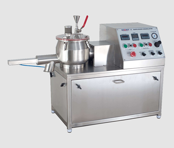 Rapid Mixer Granulator Control Panel
